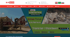Desktop Screenshot of m-kmakina.com